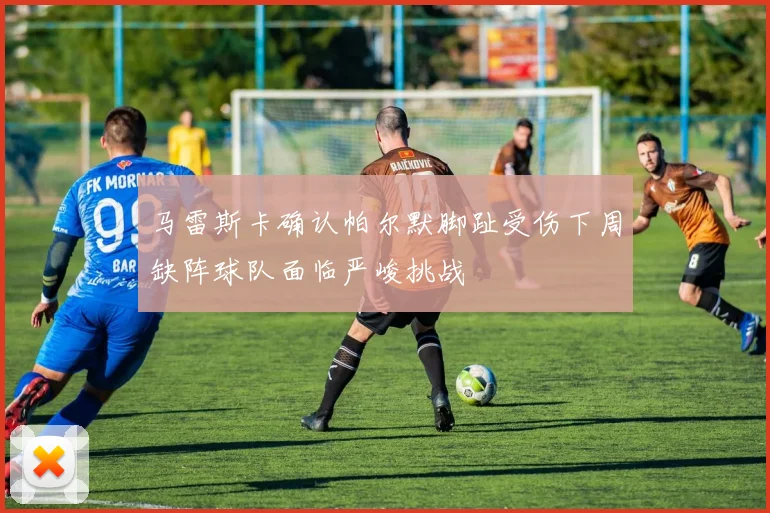 马雷斯卡确认帕尔默脚趾受伤下周缺阵球队面临严峻挑战